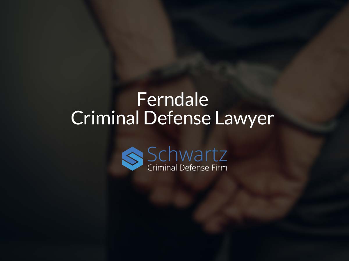 Ferndale Criminal Defense Lawyer Schwartz Law Group 